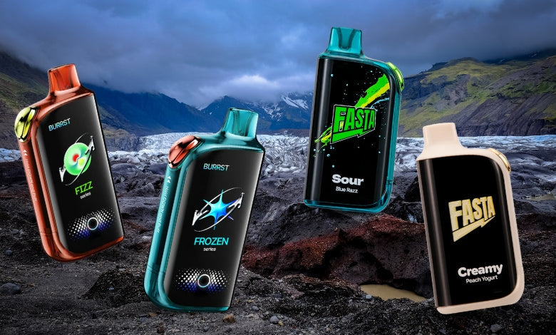 Fasta Burrst Vape Edition Review: Frozen, Fizz, Creamy & Sour