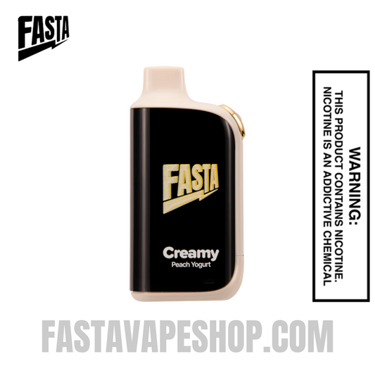 Creamy Peach Yogurt Fasta Burrst 35000 Creamy Edition Vape