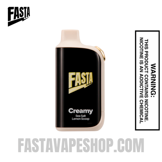 Sea Salt Lemon Scoop Fasta Burrst 35000 Creamy Edition Vape